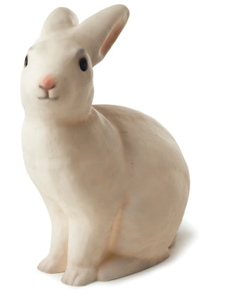Klassisk vit kaninlampa från Heico /egmont